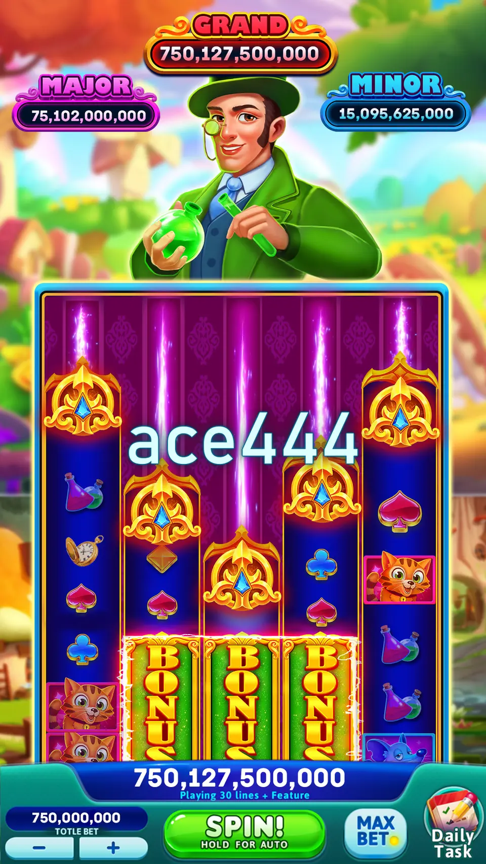 ace444 লগইন
